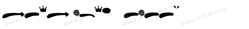 Back Wild   Swash字体转换